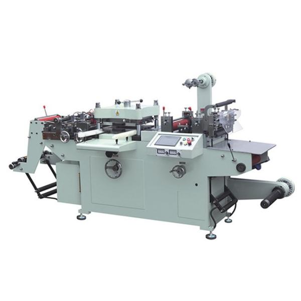 Automatic Label Die Cutting Machine With Hole Punching