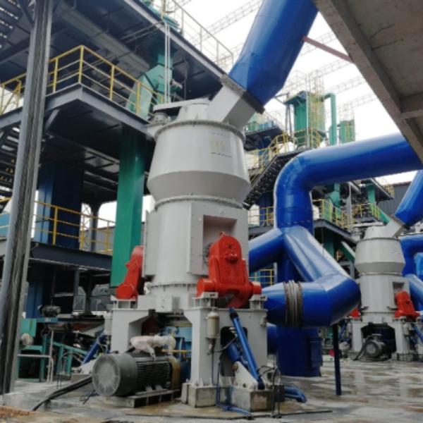 Broyeur vertical de matières premières avec forte capacité de séchage et faible pollution métallique