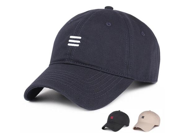 Embroidery Polyester Custom Personalized Hats / Antiqued Brass Buckle Baseball Caps