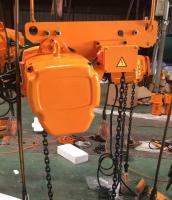 380V 50HZ a motorisé le type fixe de levage de grue à chaînes de chariot