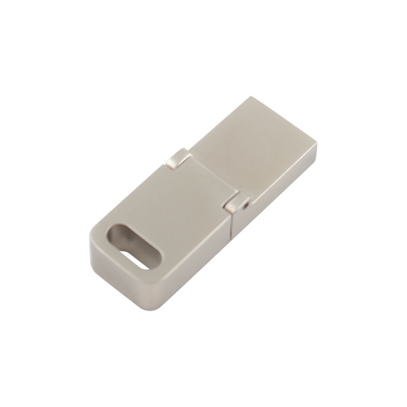 Металлический USB 3.0 и флэш-накопитель типа C с типом C может лазерный логотип с одним лицом сделать обещание