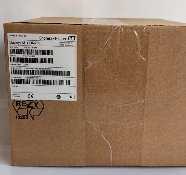 Endress Hauser COM253-DX0005 Émetteur d'oxygène dissous avec HART Profibus