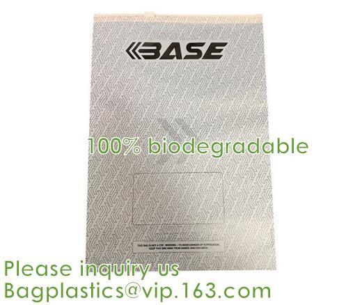 Biodegradable appreal Packaging, Compostable Pla Corn Starch Zipper Underwear, Clothing, Fur, Garment