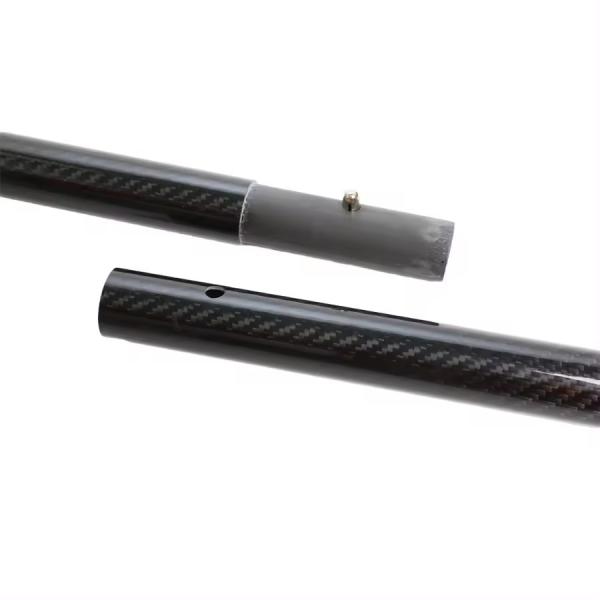 wholesale light weight High Quality Two Pieces Carbon Shaft Glassfiber reinforced PP Carbon kayak paddle
