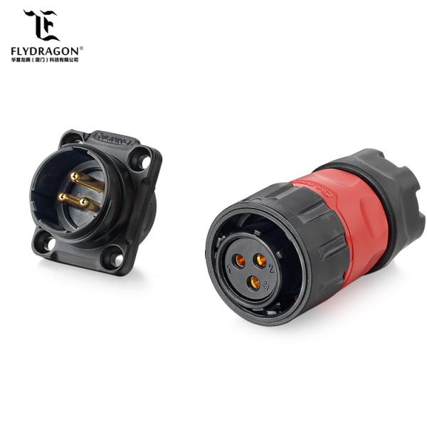 Light Weight M20 2/3/4/5/7/9/12Pins Welding Cable Male Female Panel Mount Connector