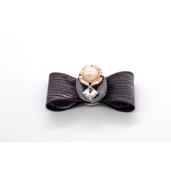 Ribbon coloured bow-tied shoe flower,Handmade footwear ornaments and flower Thread ribbon Beige ,white,black,red ,blue