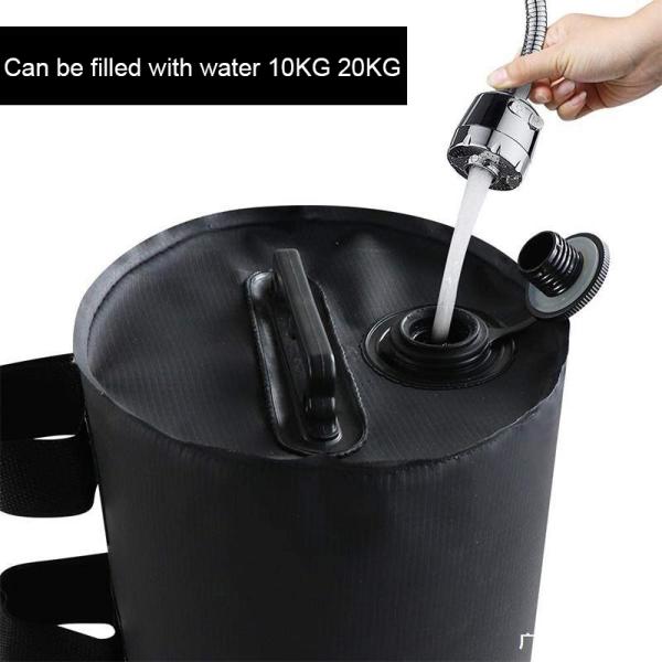 Multifunctional advertising tent with water sand filling, weight-proof sand bag,Wholesale Tent Fixed Water Bucket Advertisement Sunshade Umbrella Windproof Injection Base Water Weight Bags Sandbag