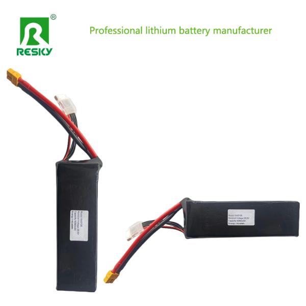 14.8V 2600mAh Batería de litio RC 30c 4s Baterías de litio RC Polímero