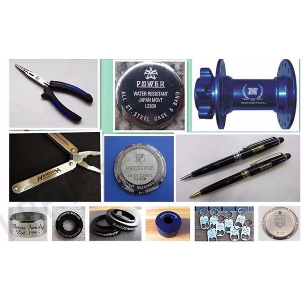 20 Watt Metal Laser Engraving Machine 1064 nm Wavelength With Rotary Fixture