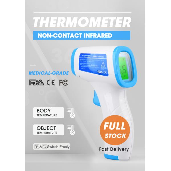 CE Digital Body 5cm Non Contact Medical Thermometer