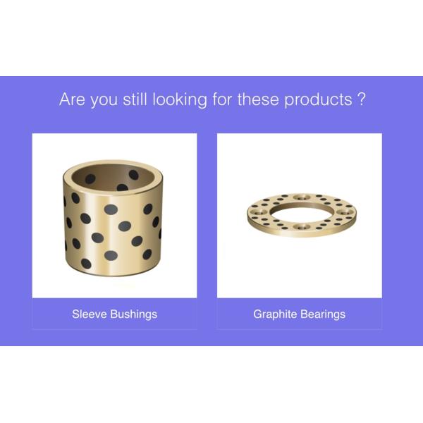 Blanking Dies Wear Plate & Washer High Load Graphite Plugged Bushings 660 Bronze Inch Size