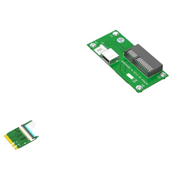 480Mb/S Computer Adapter Key A/E To PCIe X4 USB Riser Card M 2 Ngff Ssd Adapter