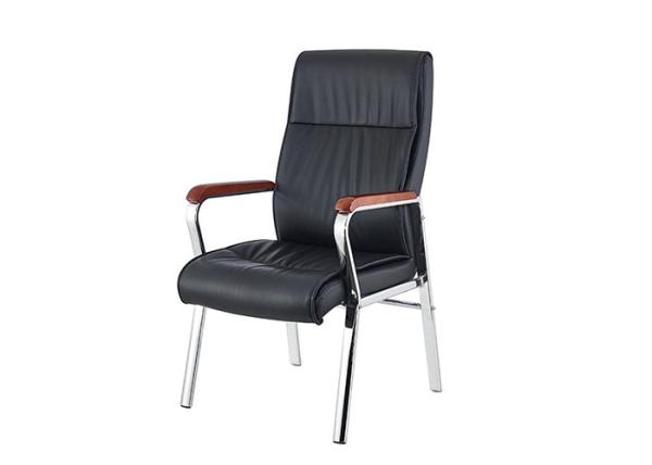 Fabric Material Staff 120kg Pu Leather Office Chair