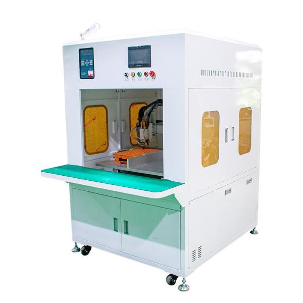 One year Warrenty 400*500mm Work travel Power Battery Pack Single Side Lithium Battery Automatic Spot Welding Machine