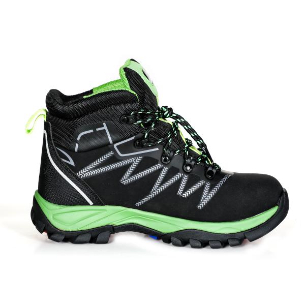 Different Sizes And Finishes Steel Toe With Metal Eyelets Safety Shoes Unisex Mid Cut High Heel Work Boots
