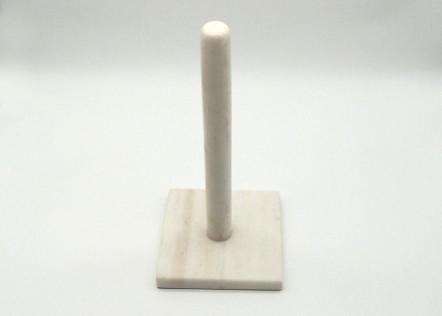 Bens de pedra de mármore naturais do suporte de toalha de papel de 100% para a decoração home moderna