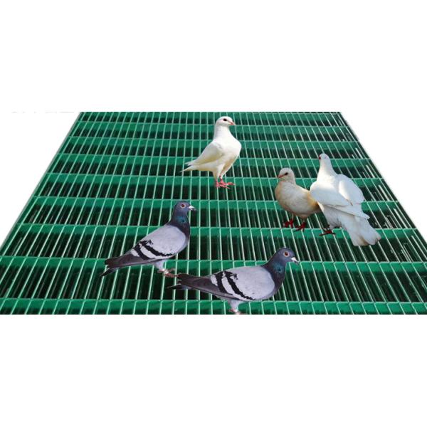 Green Wire Grate Fencing Grid Catwalk Metal Grating For 1mx2m Dip Plastic