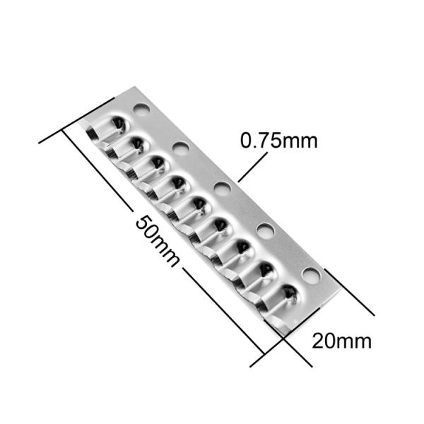 Carbide Steel 1650mm Length Meat Cutting Band Saw Blades For Meat Fish Bone Cutter