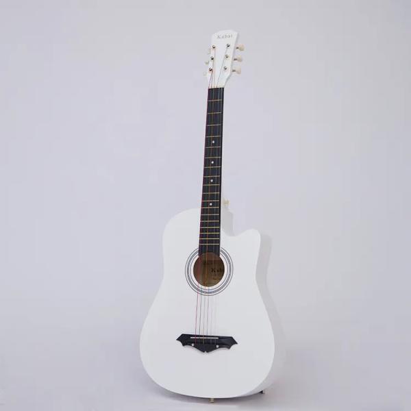 38 Inch Wood Guitar With Case and Accessories for Kids/Boys/Girls/Teens/Beginners (Black)