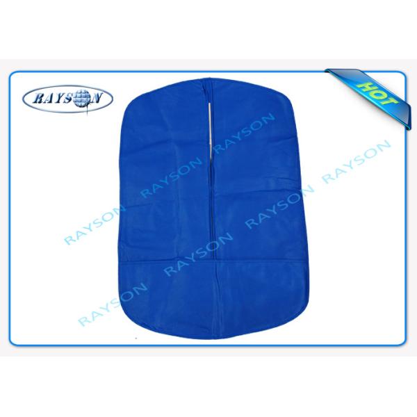 Серые крышки костюма и платья, сумки не сплетенной ткани с фильмом PVC