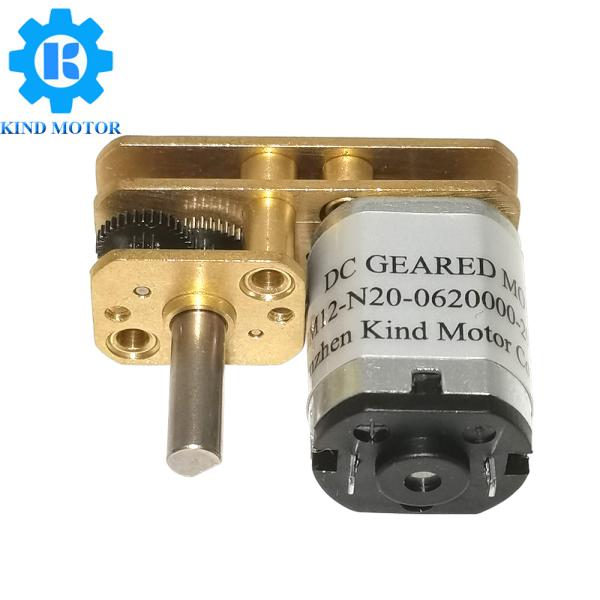 Right angle GM24-N20VA flat N10 N20 N30 carbon brush dc 1.5v 3v 5v 6v 12v 24v gear motor for robot