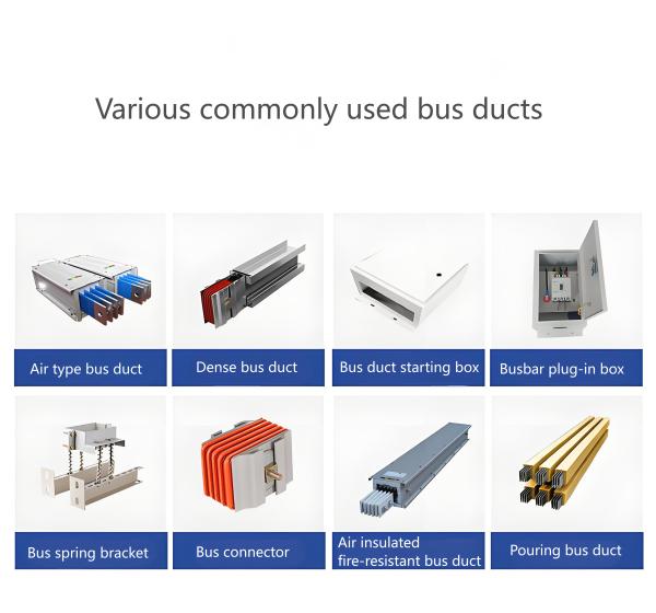 Busducto eléctrico de aleación de magnesio IP68 630A-6300A Bus Duct de baja tensión