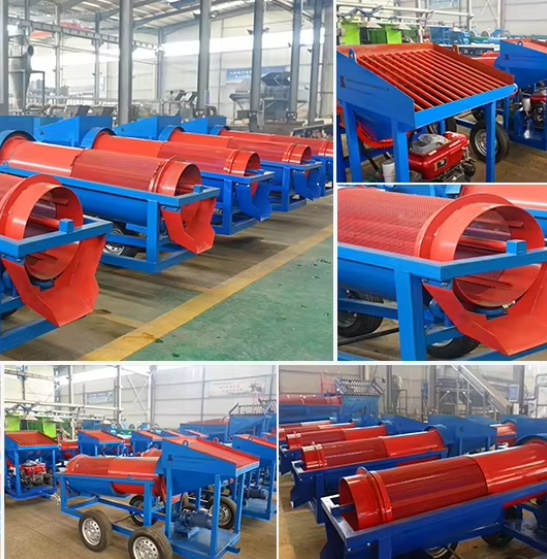 Mobile Gold Washing Trommel Screen