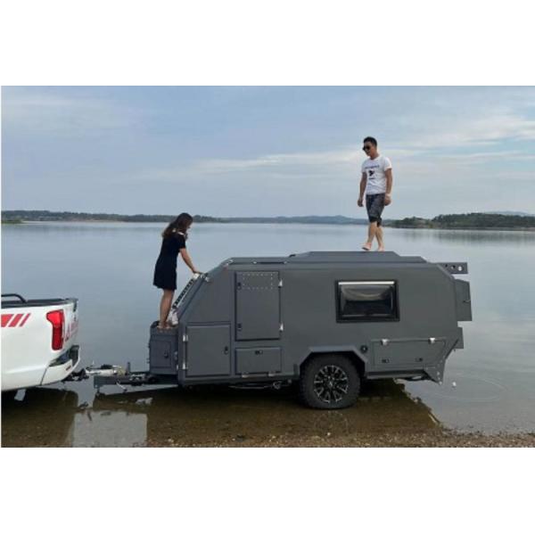 Light Weight Off Road Camper Trailer Fashionable Designed Top Tent Trailer