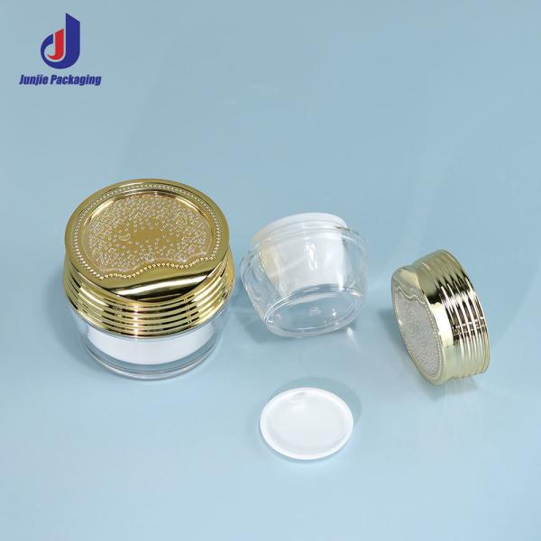 Dark Blue Acrylic Bottles 100ml 50ml Luxury For Facial Cleanser  Serum Lotion And Cream