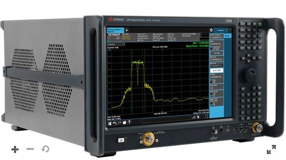 Serie de Agilent Keysight N9041B UXA X del analizador de espectro de la señal del negro del multi-touch