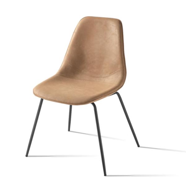 Office Practical Upholstered Dining Chair Multifunctional Modern Style