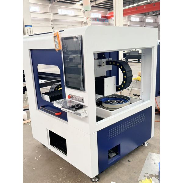 QH - Automatic Vibratory Bowl Loading Full-Closed-Loop Automated Precision Processing with Laser Cutting