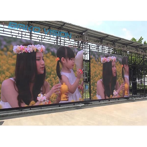 Waterproof IP65 Full Color Outdoor LED Display SMD P5.95mm Rental Application