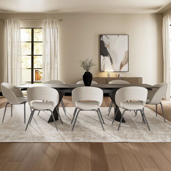 Dining Room Furniture Comfortable Velvet Dining Chair with Stainless Steel Frame Gold Legs Modern Design Mail Packing Y