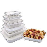 Boîte à lunch en feuille d'aluminium haute résistance avec trempe O et volume de 900 ml