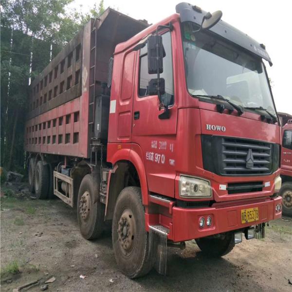 good quality cheap howo truck Used original HOWO8X4/8X6 dump truck isuzu. forward dump truck for sale with certificate