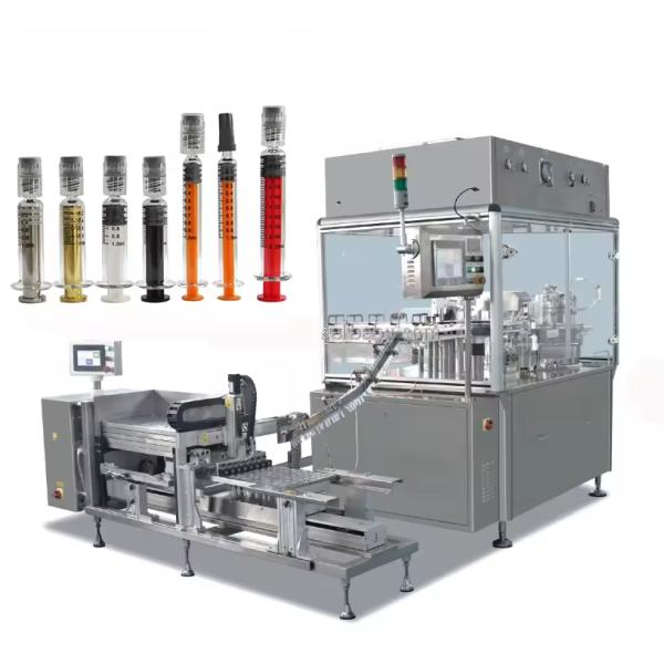 PLC Prefilled Syringe Filling Machine For Accurate Liquid Filling