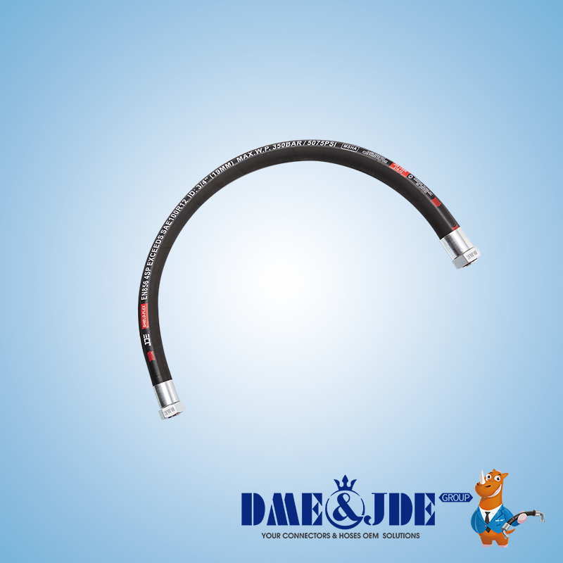 Chemical Compatibility Fitting Hydraulic Hose Assembly Professional