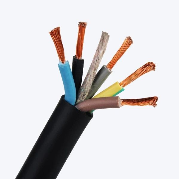 Cable de goma flexible 450V/750V, resistencia al aceite, buena flexibilidad