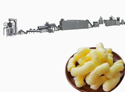 Twin Screw Wheat Flour Corn Puff Food Snack Extruder Machine