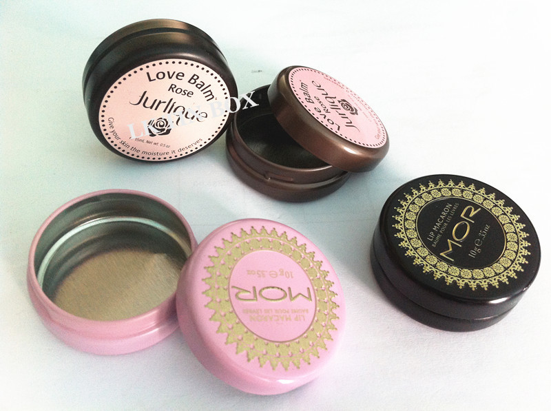 10g 35oz Mor Antipodes Small Tin Boxes With Embossing , Small Round Tin Containers