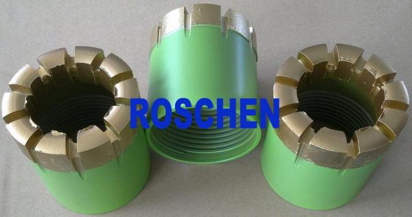 PQ Shoe Bit Fit On PQ Drill Pipe Diamond Core Bits For Exploration Core Drilling
