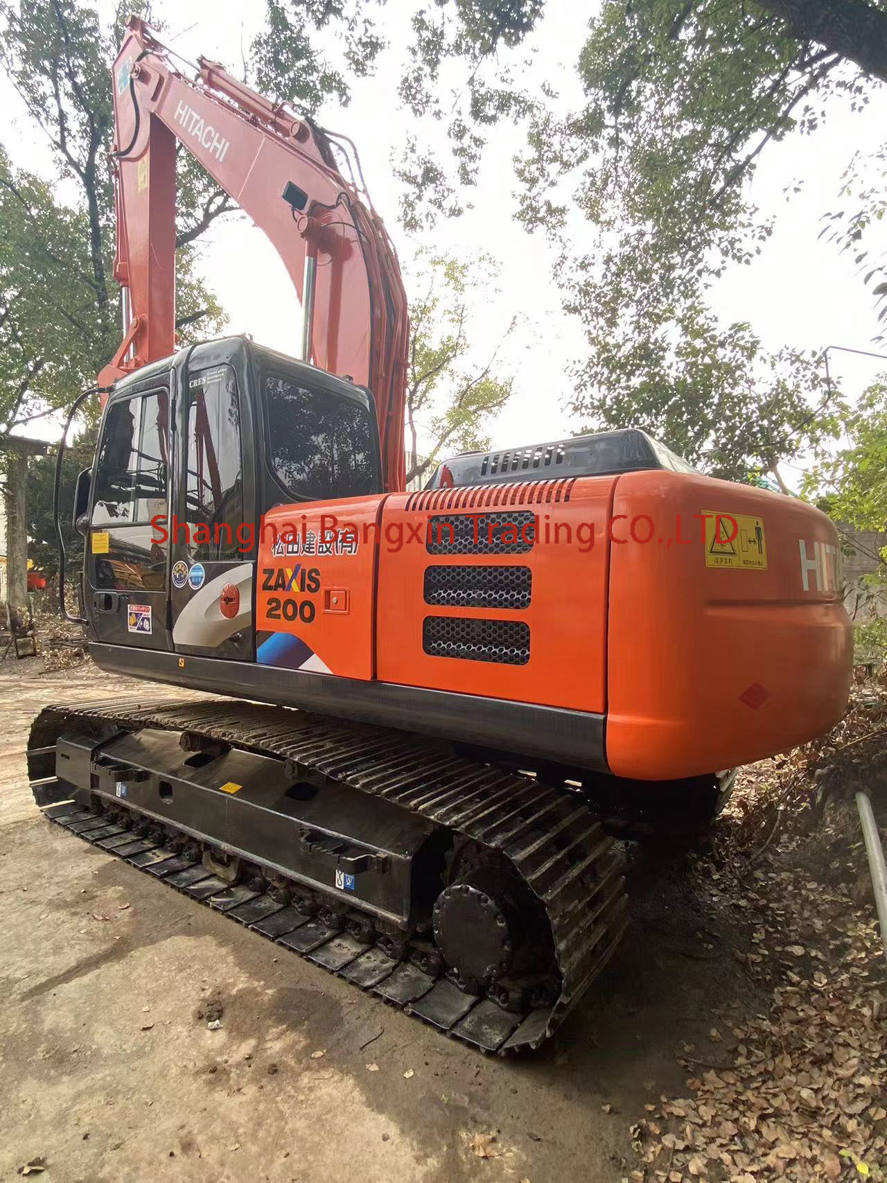 Affordable Used Hitachi ZX200 Excavator with High Working Efficiency and Performance