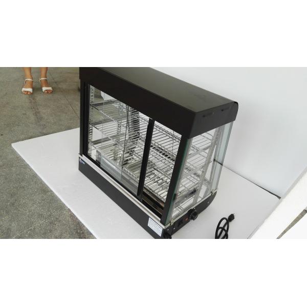 Electric Glass Door Food Warmer Holding Cabinet