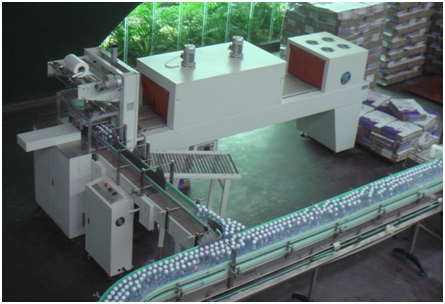 Fast Automatic Plastic Film Heat Shrink Packaging Equipment For Small Capacity