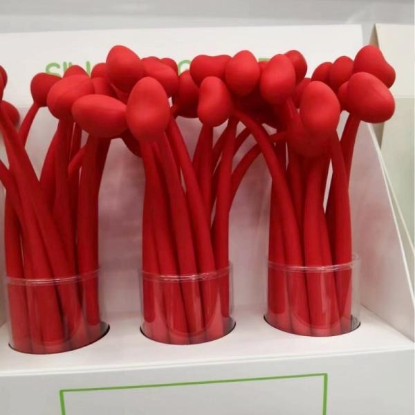 Cartoon Interesting Plants Animals Silicone Neutral Pen Swinging Signature Pen