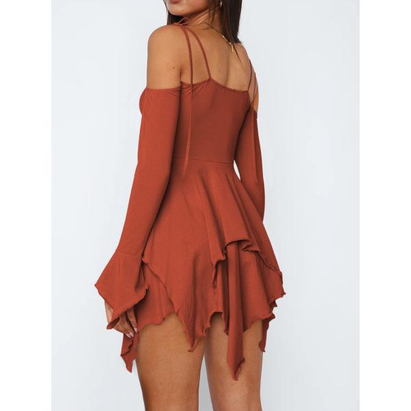 Rencontres Robes à collier solide Robe de mariée classique Robe de mariée