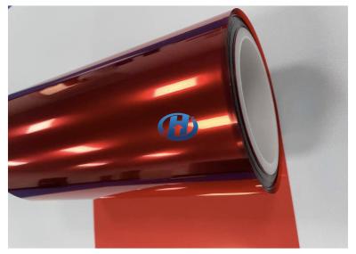 20 μm Polyester Release Film Red PET Reflective Film For Reflective Traffic Signs