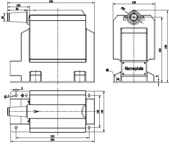 JDZX16-12R 12kV Indoor Single-Phase Transformer MV Voltage Transformer Potential transformer