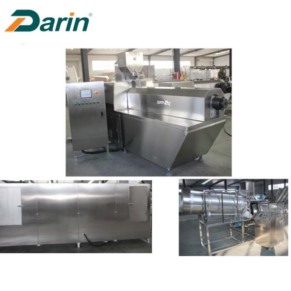 O dobro da máquina da extrusora do alimento de petisco do sopro do milho parafusa de aço inoxidável
